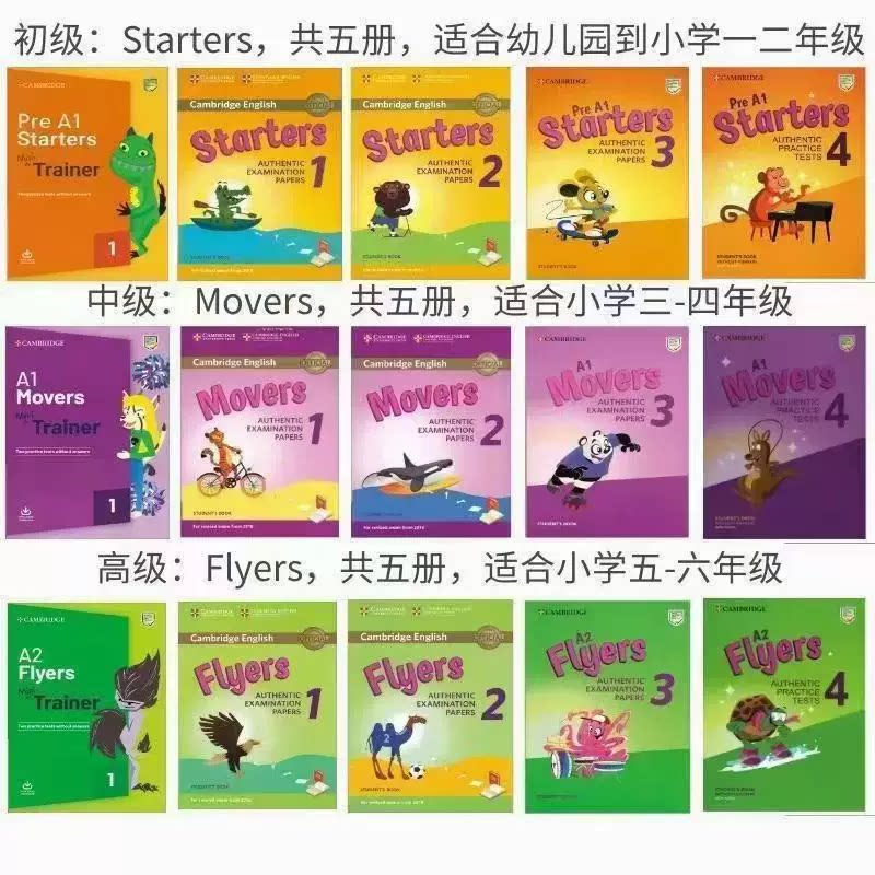 原版剑桥少儿英语真题集