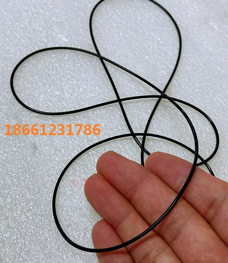 黑胶唱片机圆皮带圆形周长1000唱盘唱片机留声机橡胶驱动1传动2mm