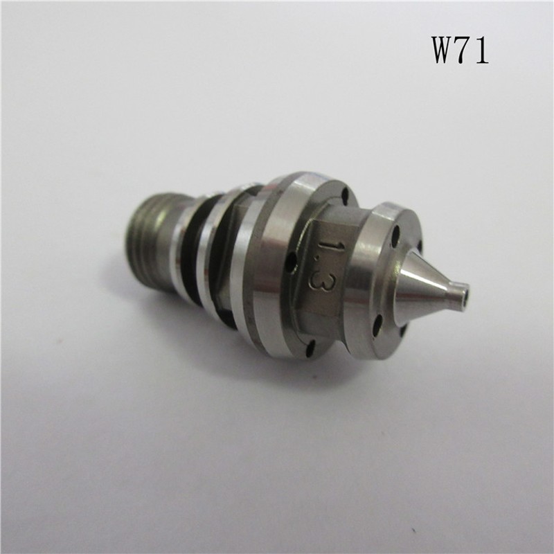 台湾喷枪 W71喷枪配件 针嘴帽 枪针 枪嘴 雾化帽   枪头C21X R21X