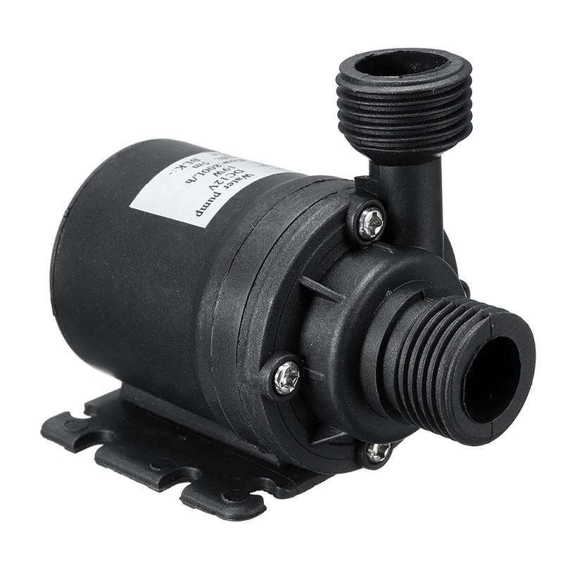 12v24V耐高温静音微型无刷直流水冷循环潜水泵低噪音长寿命包邮
