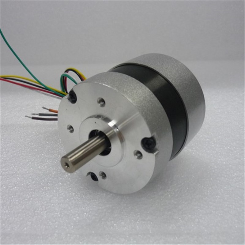 引出线8根12V-48V2000-8000转57mm外径54mm长 直流无刷电机57BL01