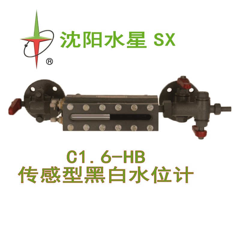 【正品保障】辽宁沈阳水星 锅炉专用 传感型黑白水位计 C1.6-HB-3