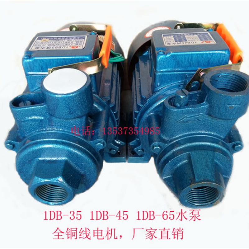 330W550W750W三相380V清水泵1DB-35 45 65 DK家用工业增压循环帮