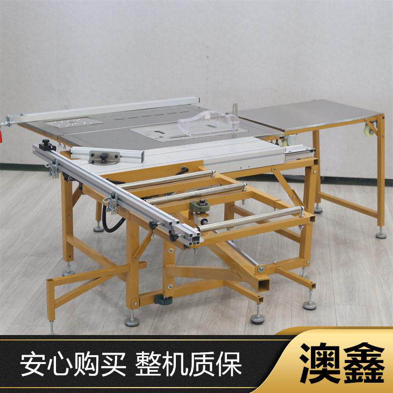 木工简易精密推台锯木工利用小型推台锯简易推台锯台