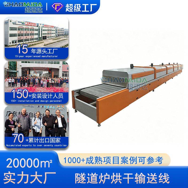 厂家直销隧道干炉烘线带式输送线五金件温干燥设备带式网固化机