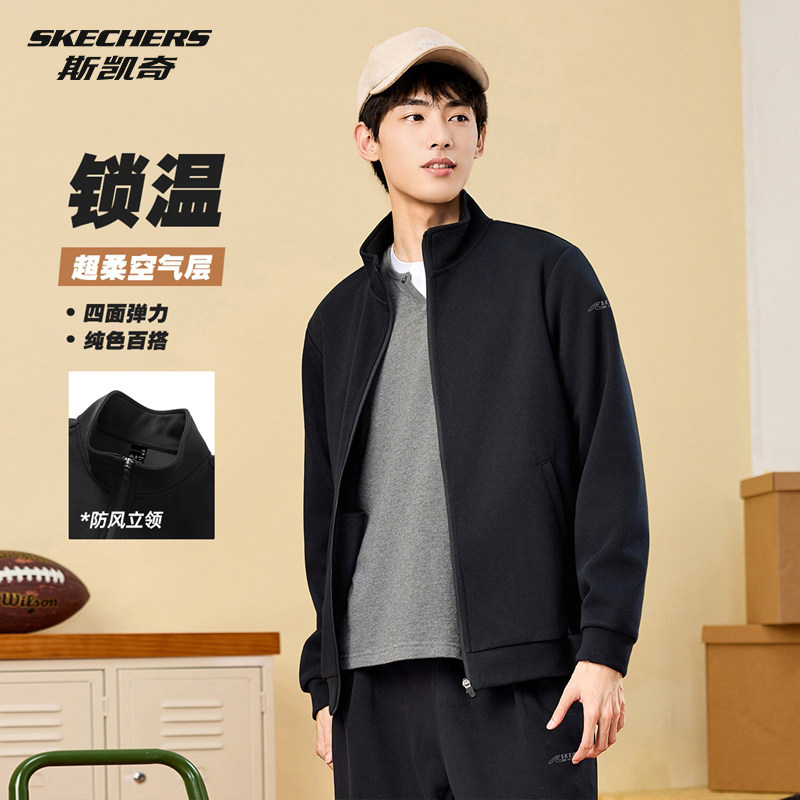 斯凯奇外套休闲运动夹克
