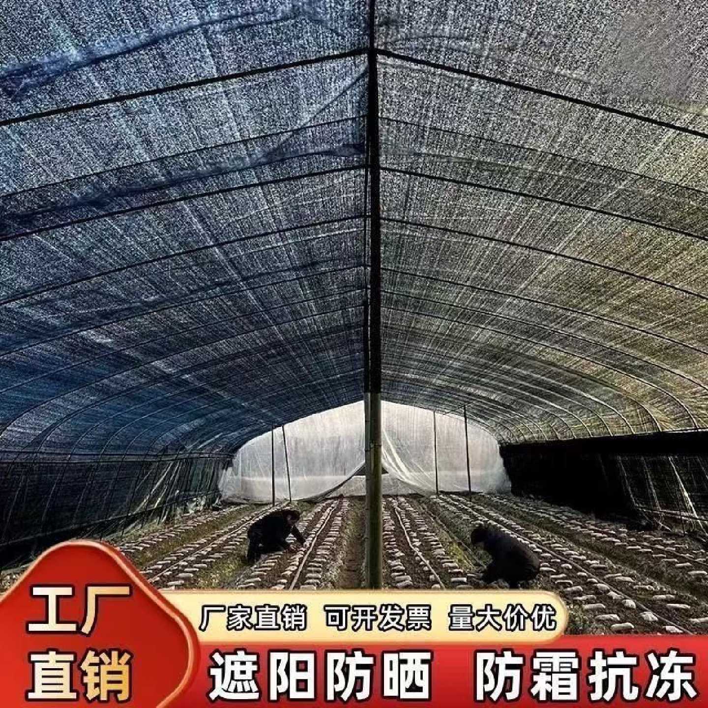 抗老化特厚遮阳防晒网大棚双层遮阳网加密围栏网蔬菜大棚网户外遮