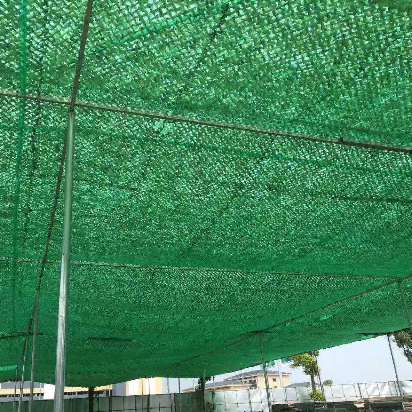伪装网丛林迷彩密目网彩色三层迷彩布幼儿园遮阳网防晒网隔热网
