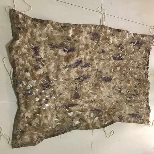 防航拍荒M伪装网 沙色X空伪装网 阳光房防晒网