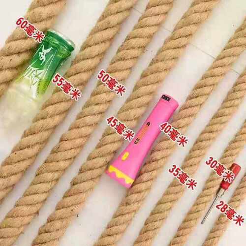 黄麻绳麻线绳子手工diy彩色材料绳幼儿园环境装饰捆绑猫咪粗麻绳