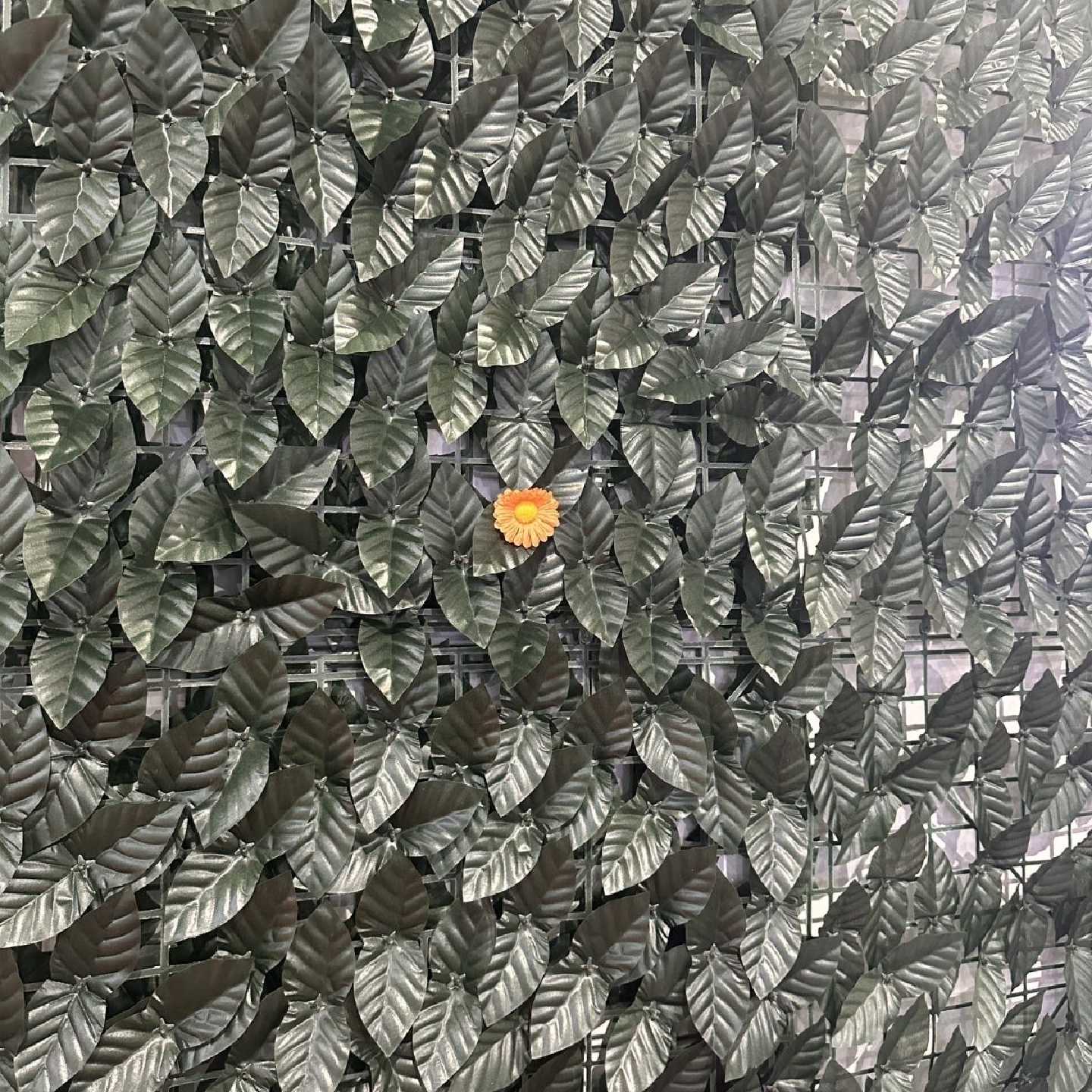 绿萝挂壁仿真篱笆网植物墙遮挡帘花园庭院绿色遮阳网