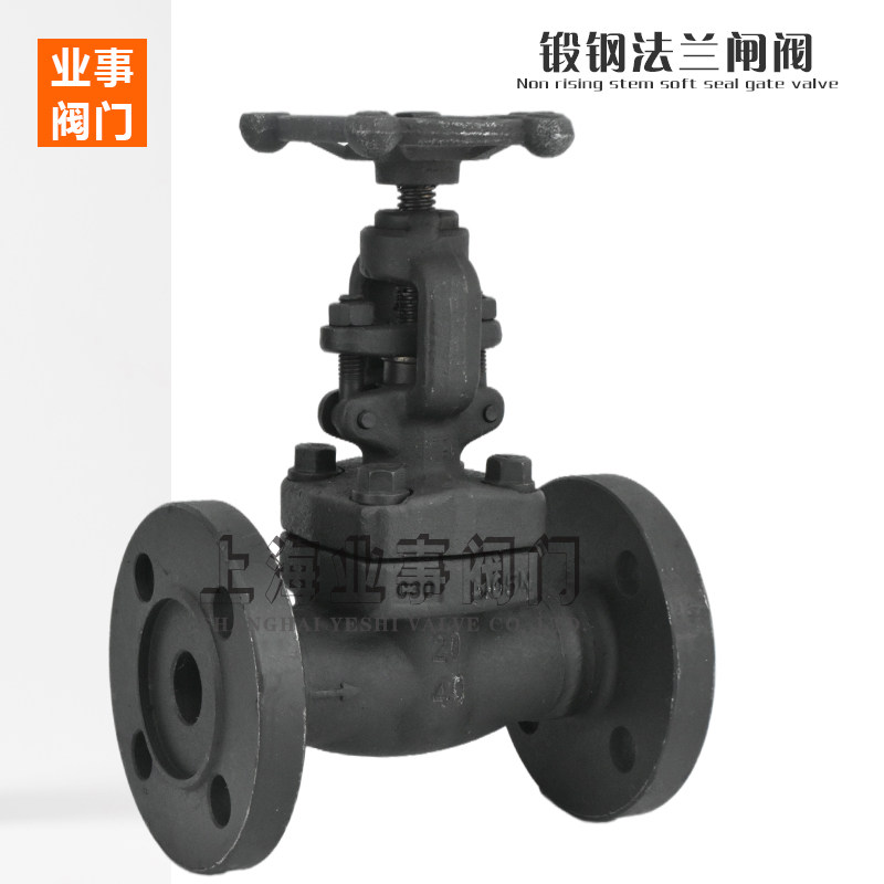 Z41H-40C耐高温高压蒸汽导热油A105锻钢法兰闸阀DN20 25 32 40 50