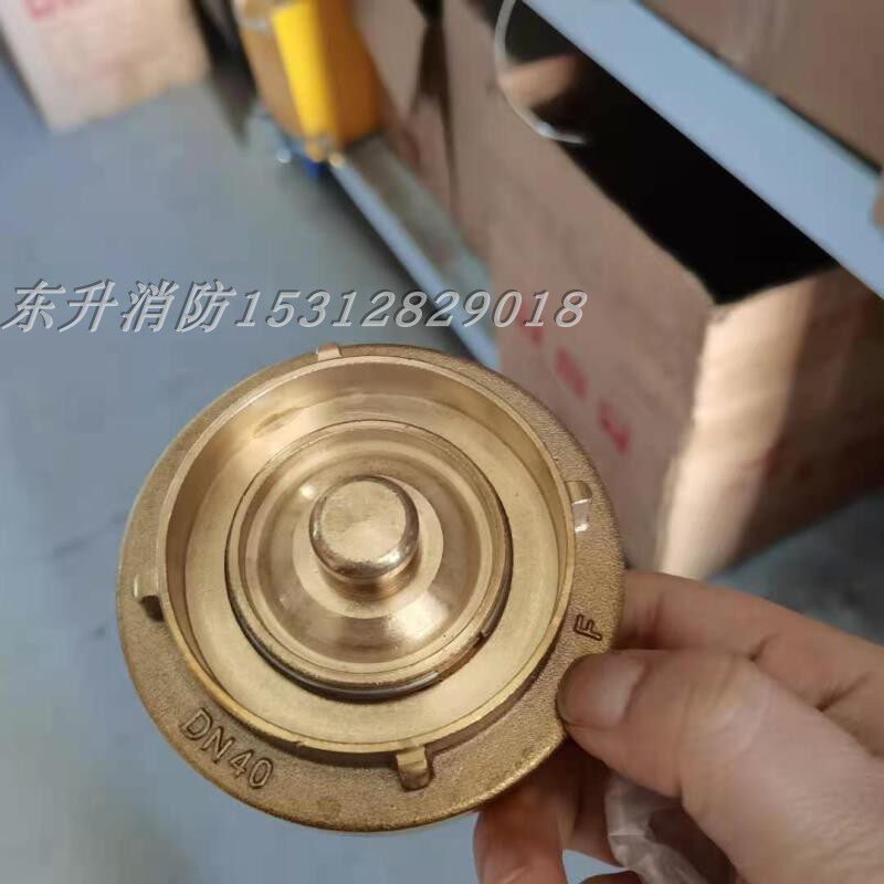 消防栓铜接头 40/50/65/80船用消防铜管牙闷盖消防水带接口铜接头