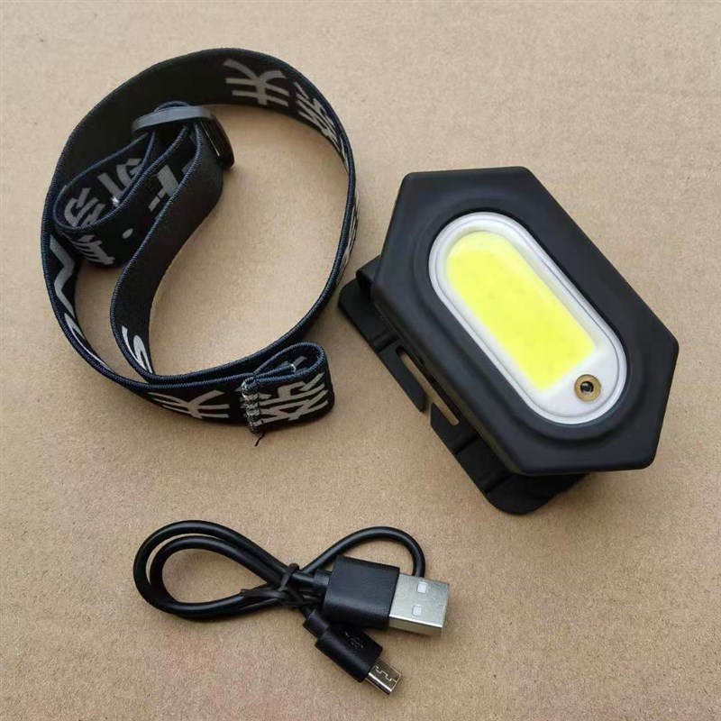 LED强光汽修补胎灯头灯激光红外灯钣金机修灯腰灯充电手持应急灯