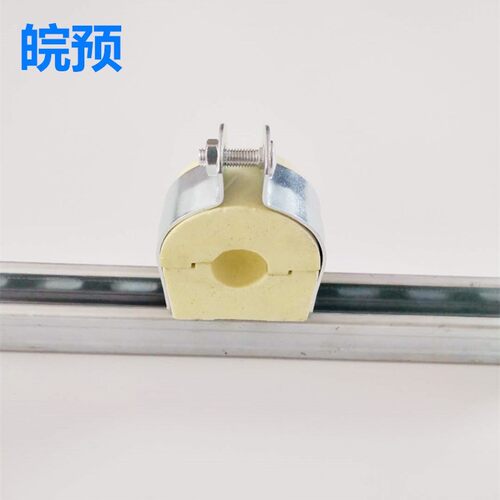 聚氨酯P型卡保温P型管卡速丽保管托木管托P型卡C型钢保温管卡镀锌