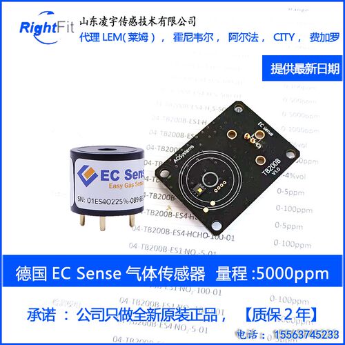 ES1-H2S-5000ppm德国EC硫化氢ES4/传感器TB600B/TB200B模组气体