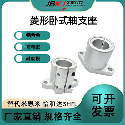 卧式导向轴支座SHFT SHFTL光轴固定座SHFL支架SHFM底座SHFML加长