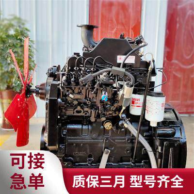 4BT3.9-C80柴油发动机总成适配工程机械洛阳2Y8X10D压路