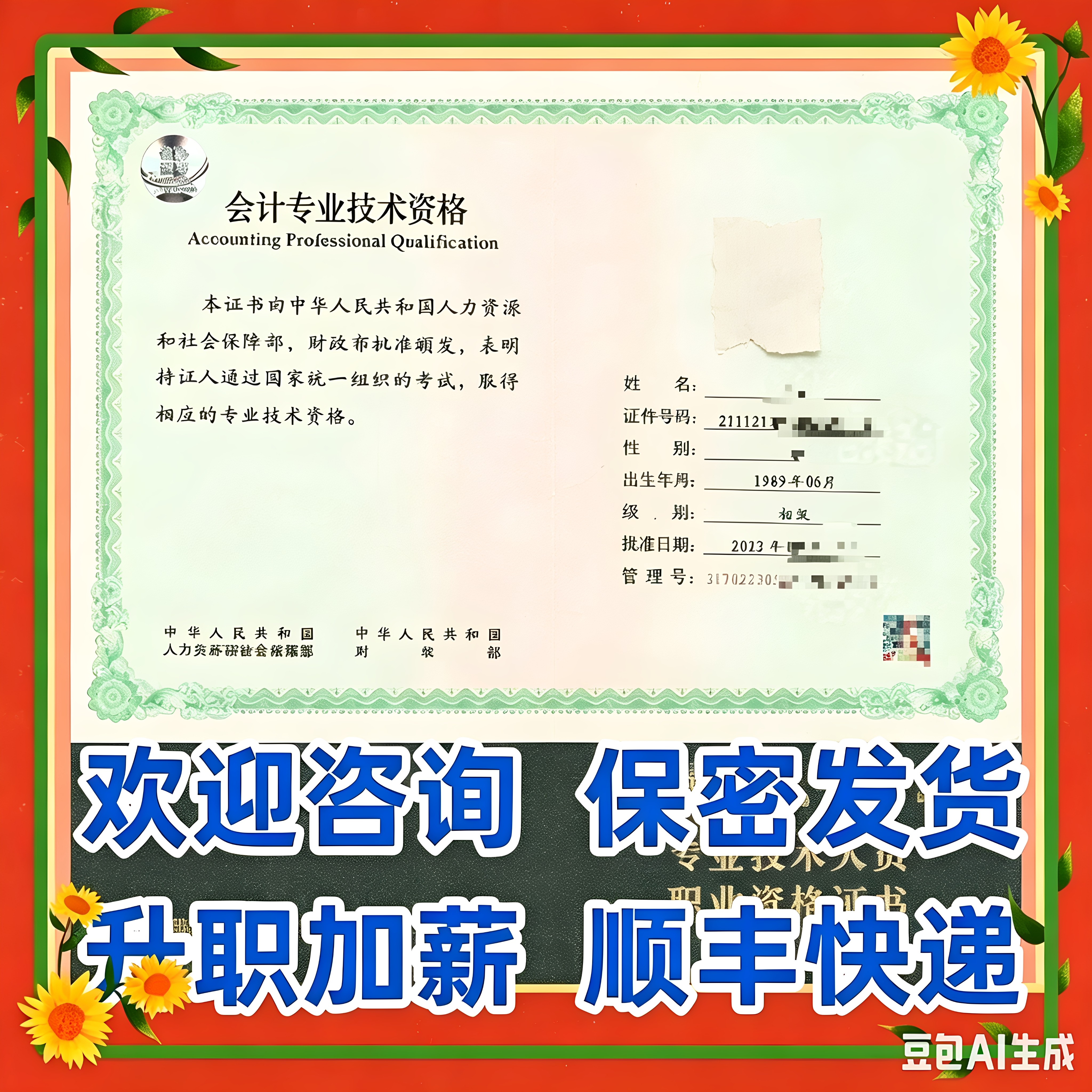 初级会计从业资格中级会计职称经财务/会计培训