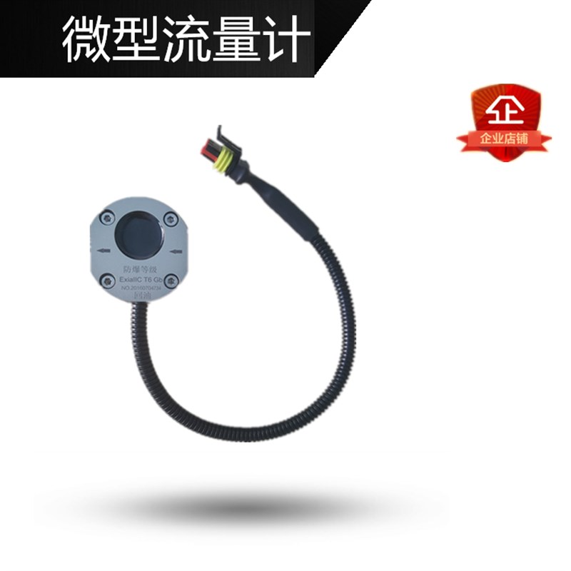 微型流量计小口径液体流量微型椭圆齿轮流量计柴油润滑油液压油