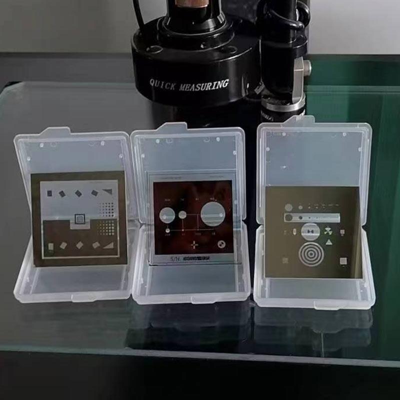 二次元标准片二维测量校准片万濠投影仪3D影像仪光学校正片校准块