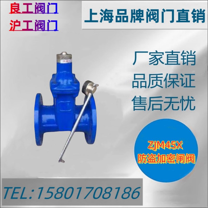 上海沪工良工ZJM-45X-16Q阀门加密法兰闸阀