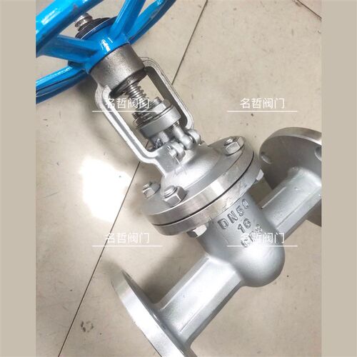 304不锈钢法兰闸阀Z41W-16P手动法兰明杆闸阀DN20DN50 DN100DN20