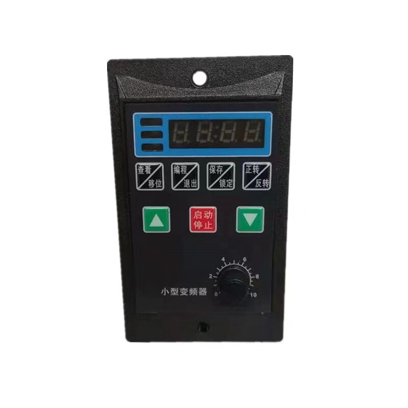 简易变频器单相输入220V输出三相220V小型三相变频器调速器200W