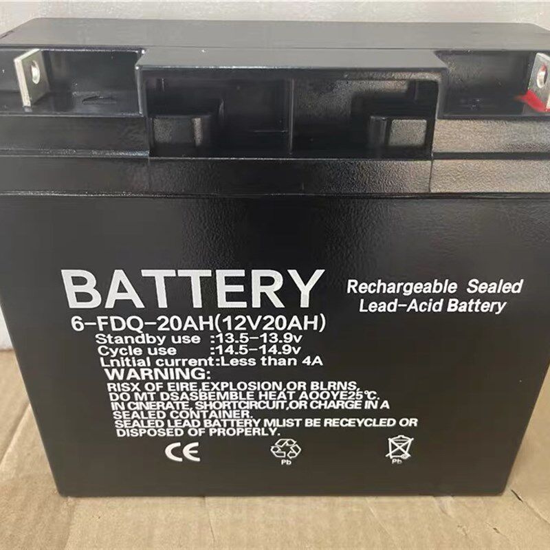 BATTERY蓄电池6-FDQ-20AH12V汽油柴油发电机微耕机割草机电瓶