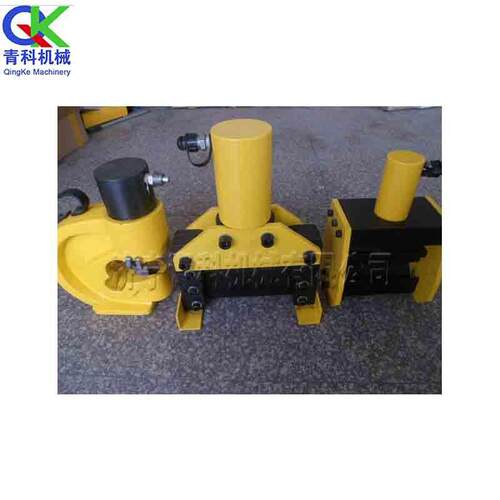 三合一母线工机板加材切断冲孔折弯DHY-150D厂机铜排加工机设备家
