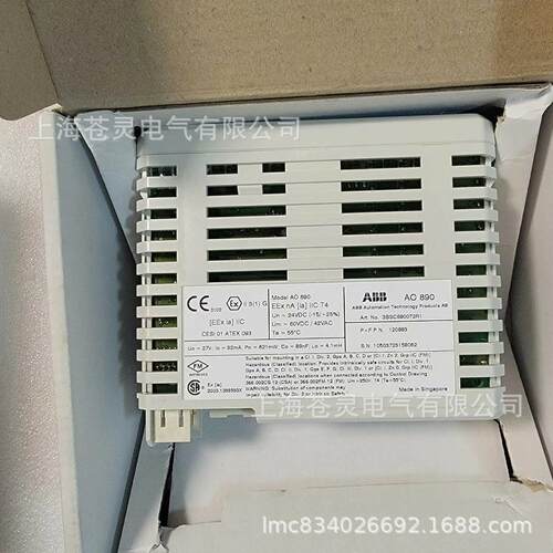 AB模块A815AAO810V2O86203BSE05205RO13BSE008546R1模拟输出模块2