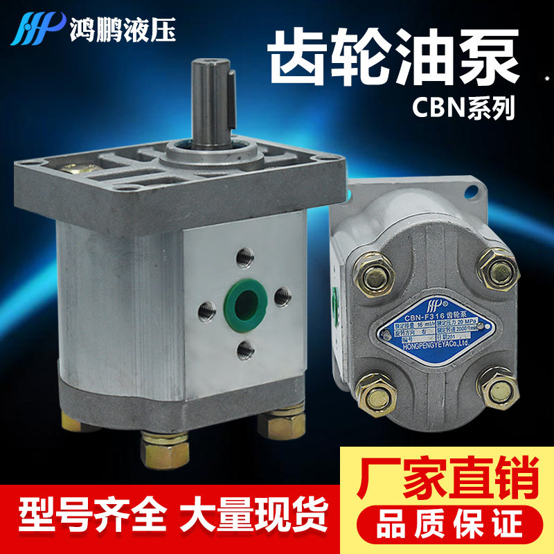 液压帮浦齿轮高压油泵CBN-F304 306 308 310小型高压油泵大全压头