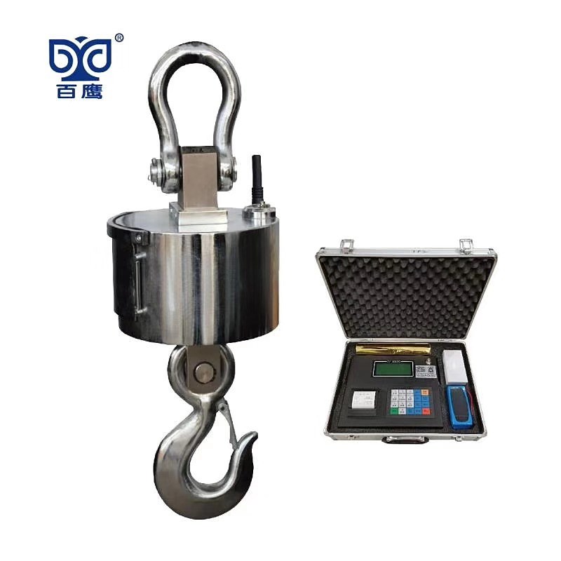 百鹰工业无线吊秤3T5T10T15T20T30T50吨打印仪表电子吊称吊钩秤