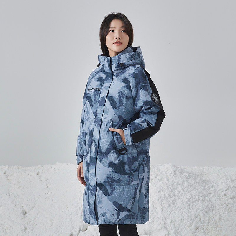 羽绒服女款冬季加厚保暖中长款