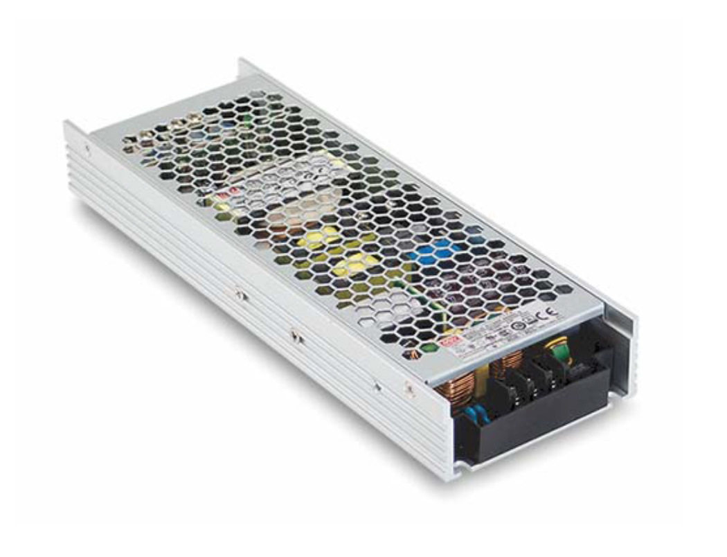 台湾明纬UHP-500R-15 500W开关电源15V33.4A直流稳压LED驱动长条