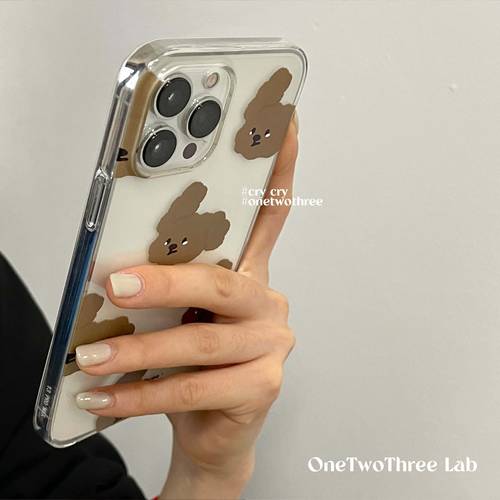 iPhone13Pro透明日韩可爱狗狗