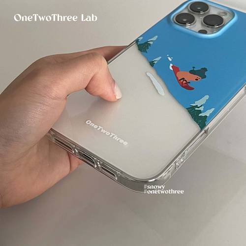 iPhone13Pro透明软壳ins风防摔