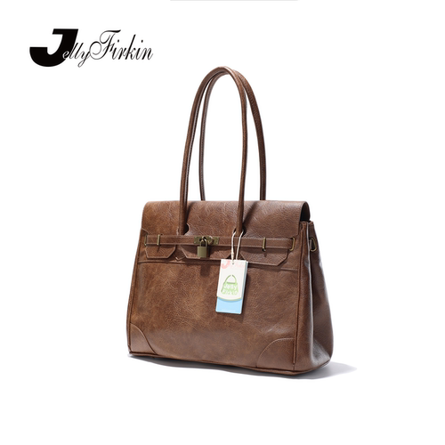 JellyFirkin中号马鞍棕腋下包