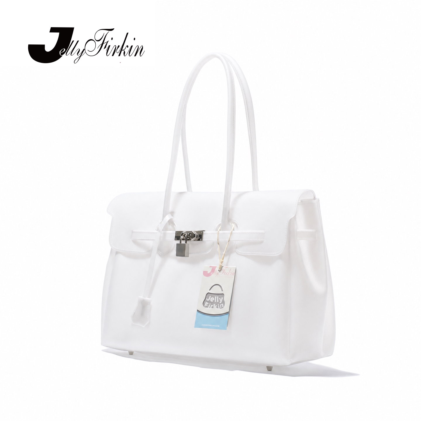 JellyFirkin中号牛奶白腋下包
