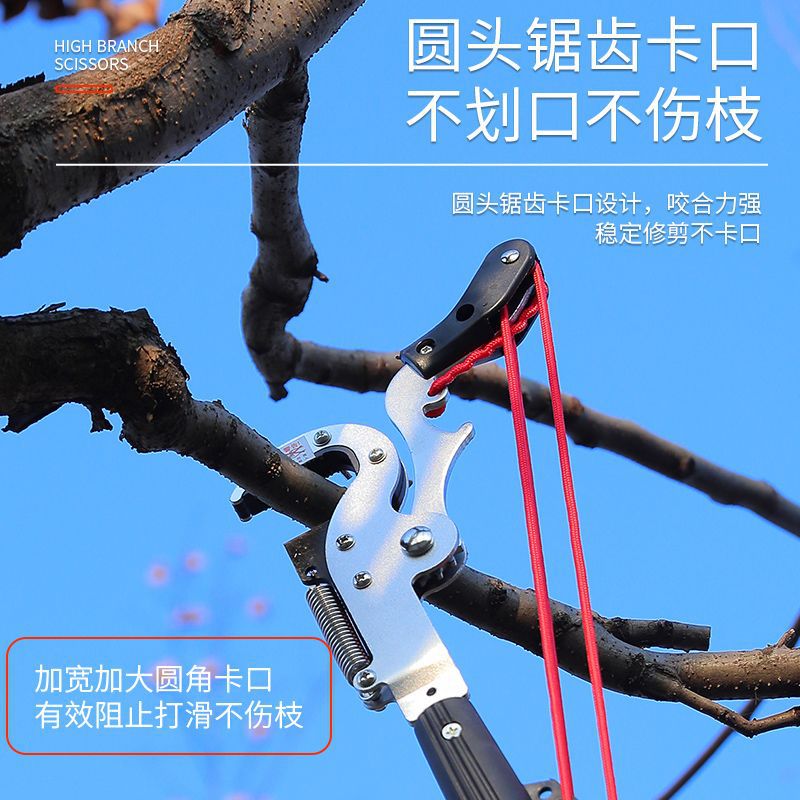 高枝剪高空剪枝剪伸缩高空锯进口修枝剪树枝剪刀加长园林剪香椿剪