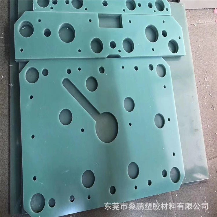 厂家直供FR4板 水绿色白色玻璃纤维棒 阻燃耐高温FR-4玻纤绝缘板