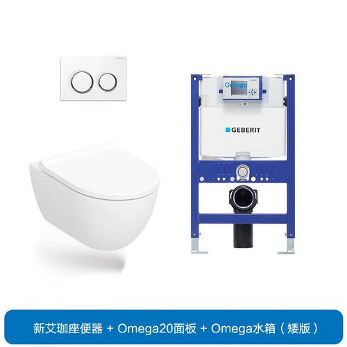 吉博力GEBERIT新艾珈壁挂马桶墙排挂墙移位智能坐便器Nuna即热