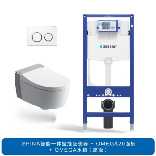 GEBERIT吉博力Spina滨娜智能一体壁挂马桶挂墙坐便器悬空隐藏式