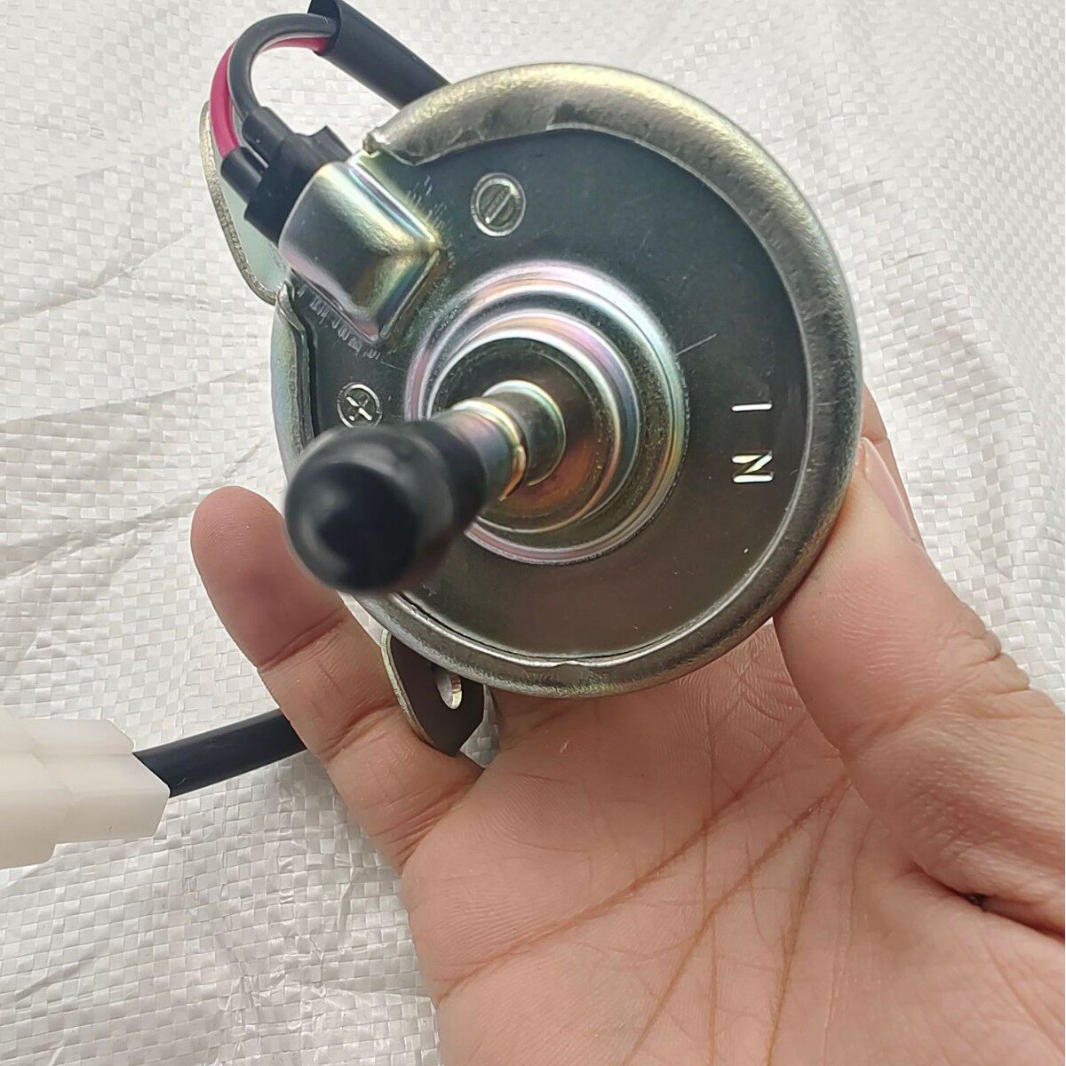 hep-015电动燃油泵输油泵挖掘机程皮车12v洋马柴油电子油泵抽油泵