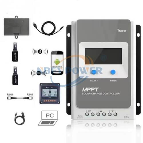 汇能MPPT太阳能充放电控制器10A20A30A40A50A60A80A100A
