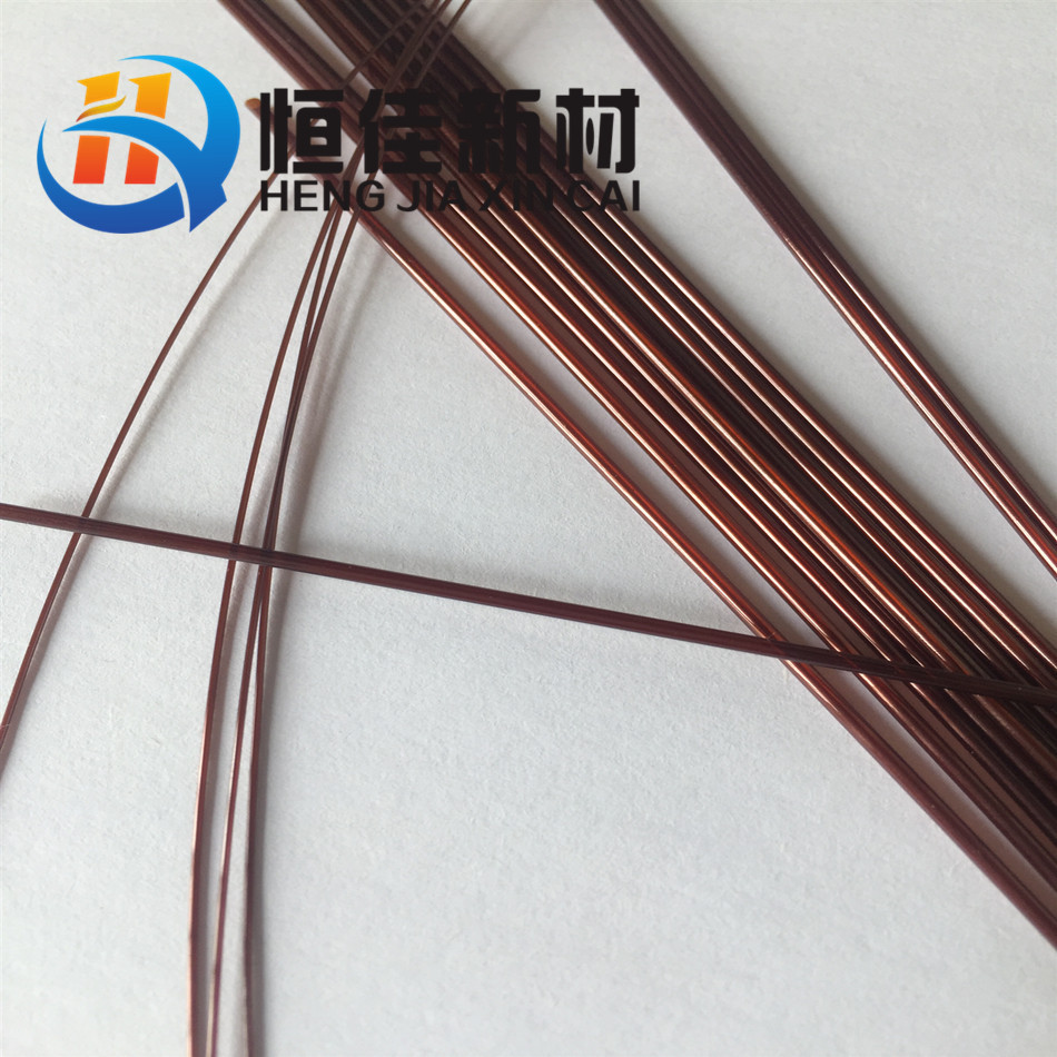 恒佳PI管2.5mm金手指套管薄壁0.05mm耐高温绝缘PI毛细管聚酰亚胺