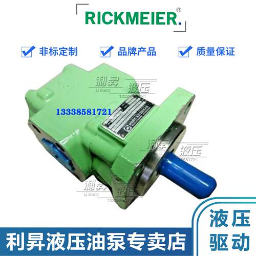 RICKMEIER瑞克梅尔液压油泵R25/2.5/4/8/12.5 FL-Z-G4-R-SO齿轮泵