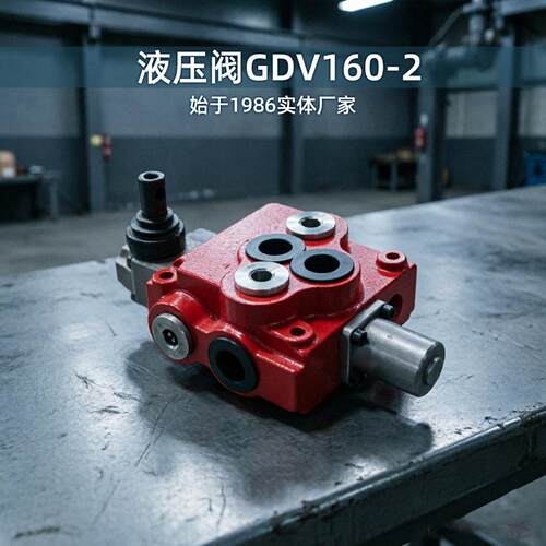 GDV160-2液压多路分配阀铸铁两联换向阀农机液压系统控制阀厂家