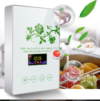亚马逊热销果蔬菜清洗机食材消毒净化器 智能果蔬消毒机
