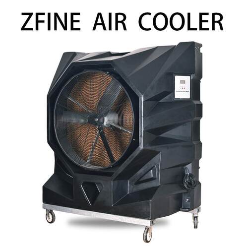 PE滚塑外壳大型欧美畅销黑金刚移动冷风机PORTABLE AIR COOLER